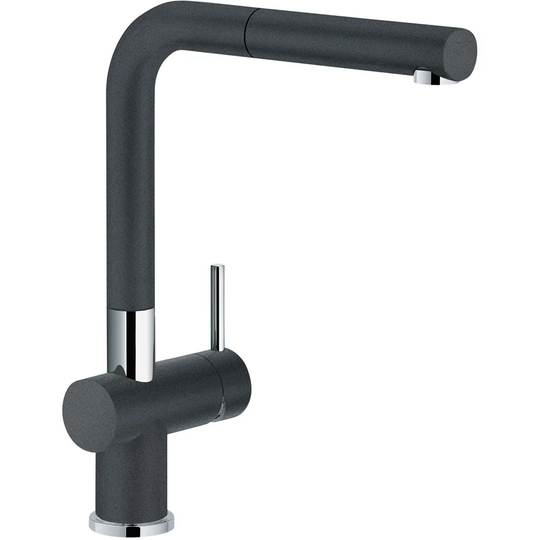Franke Blandare Active Plus Utdragbar Fragranite Black