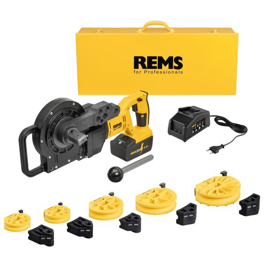 REMS 580061 R220 Bockmaskin 12-14-22 mm, med batteri och laddare