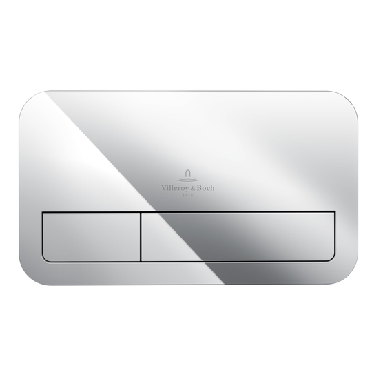 Spolknapp Villeroy & Boch ViConnect 200S Plast