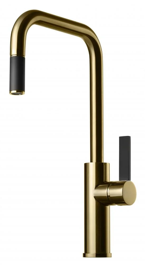 Tapwell Köksblandare Arman ARM985/Svart Honey Gold