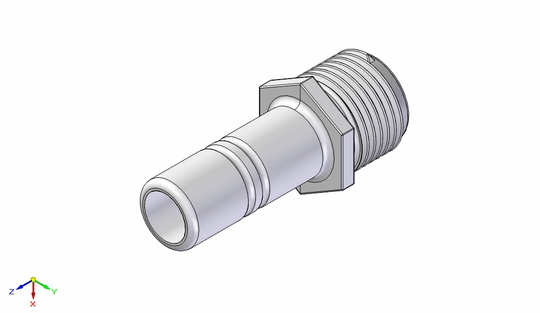 Adapter 1/2 hane - 15mm slangstuss