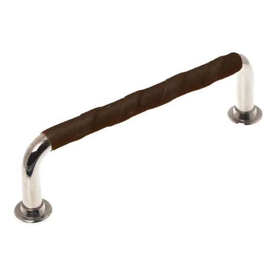Linfalk Kökshandtag Blank Mässing - Nickel / Brun