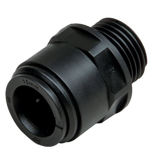 John Quest Quick Koppling till Rörsystem 1/2 Gänga ø15 mm